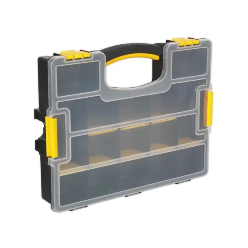 Sealey Parts Storage Case with Removable Compartments - Stackable
