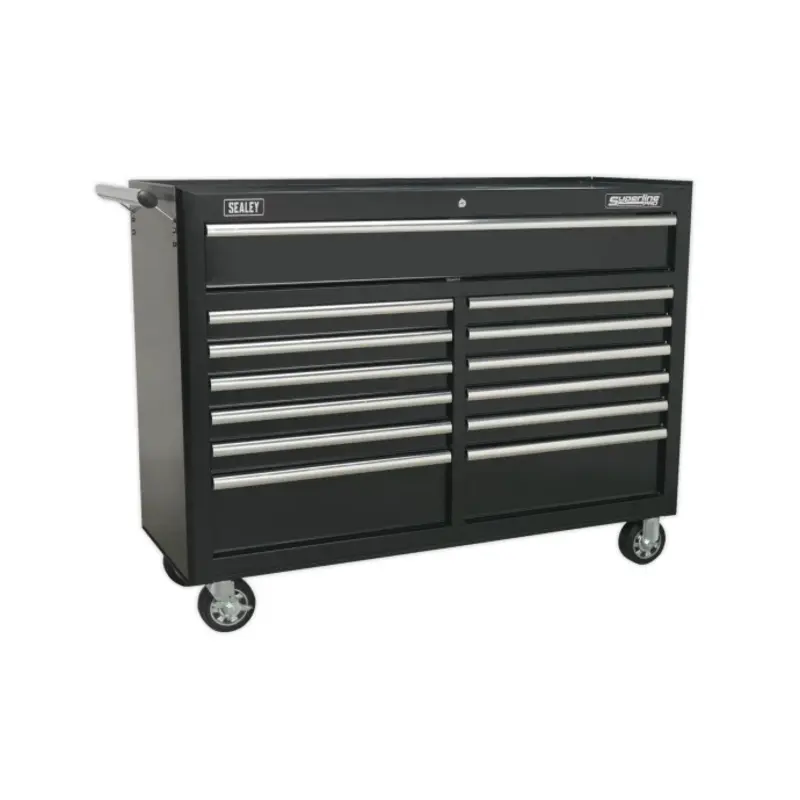 Sealey Rollcab 13 Drawer with Ball-Bearing Slides - Black