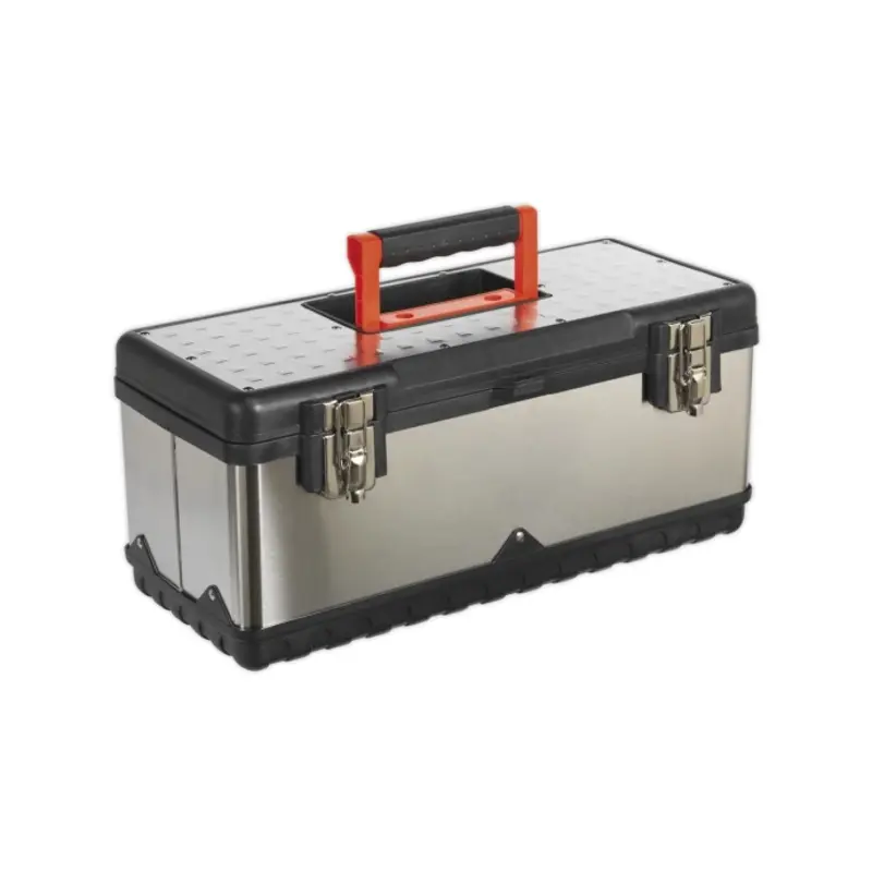 Sealey Stainless Steel Toolbox 505mm with Tote Tray