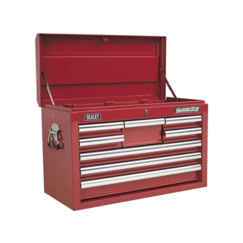 Sealey Topchest 8 Drawer with Ball-Bearing Slides - Red