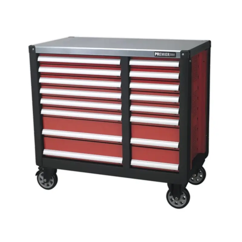Sealey Mobile Workstation 16 Drawer with Ball-Bearing Slides