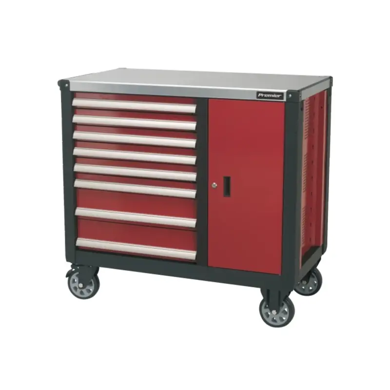 Sealey Mobile Workstation 8 Drawer with Ball-Bearing Slides