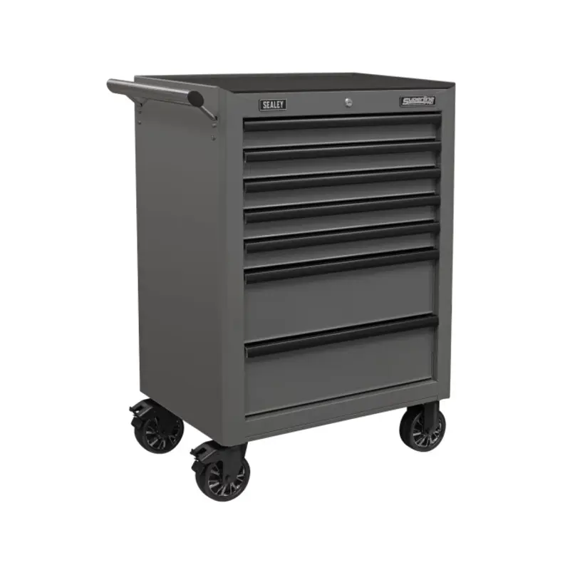 Sealey Rollcab 7 Drawer with Ball-Bearing Slides - Grey/Black
