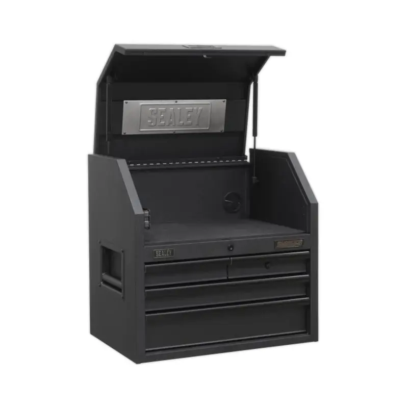 Sealey Topchest 4 Drawer 660mm with Soft Close Drawers & Power Strip