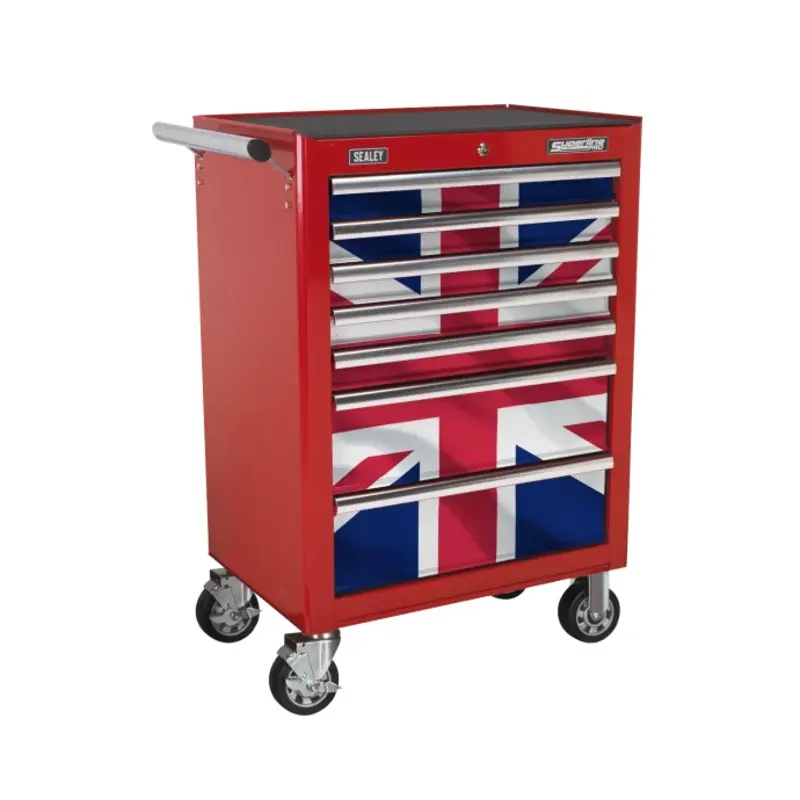 Sealey Union Jack Graphics 7 Drawer Rollcab Kit