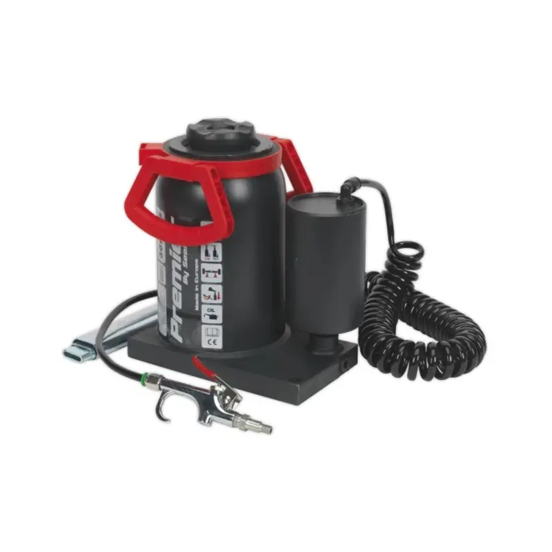 Sealey Bottle Jack 30 Tonne Manual/Air Hydraulic