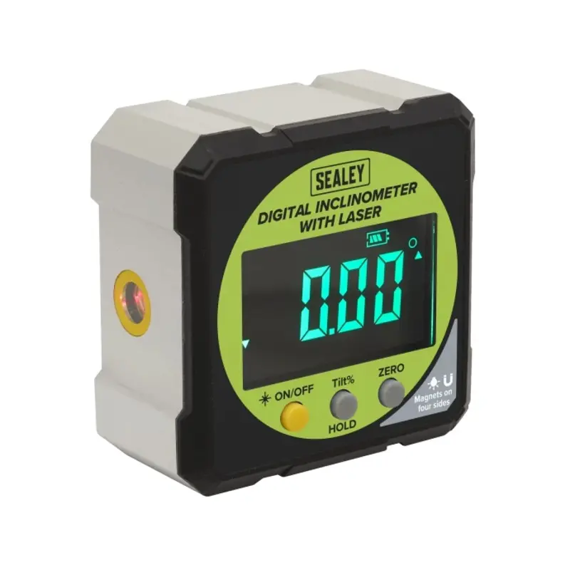 Sealey Inclinometer Digital with Laser