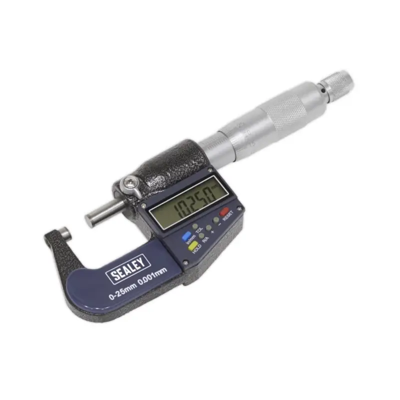 Sealey Digital External Micrometer 0-25mm(0-1")