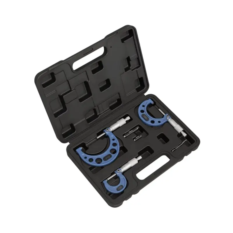 Sealey Micrometer Set 3pc Metric