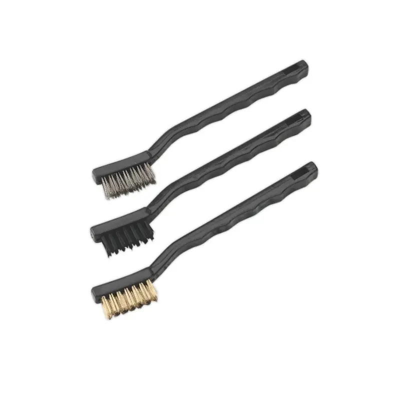 Sealey Miniature Brush Set 3pc