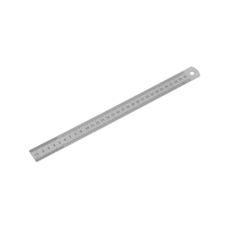 Sealey Steel Rule 300mm/12"