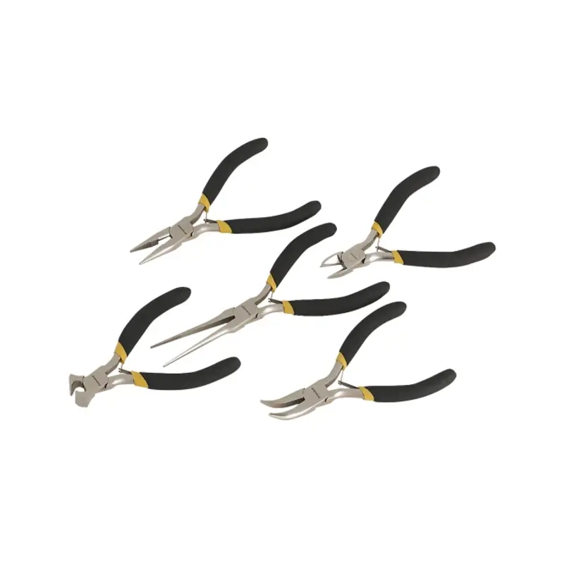 Sealey Mini Pliers Set 5pc Ni-Fe Finish