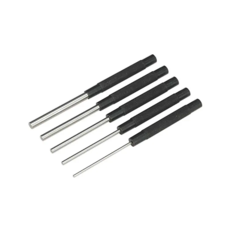 Sealey Parallel Pin Punch Set 5pc Long Pattern