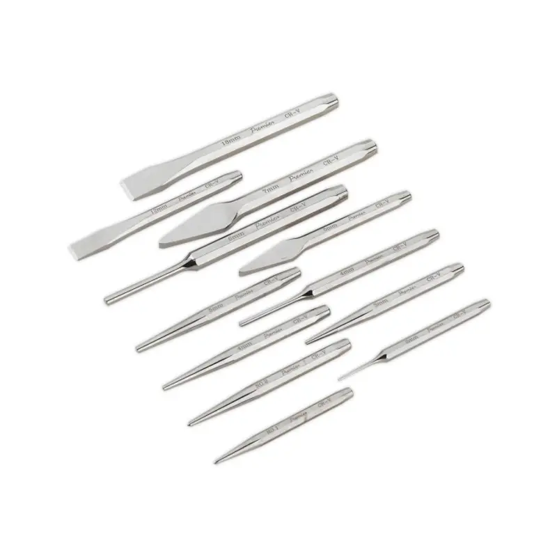 Sealey Punch & Chisel Set 12pc