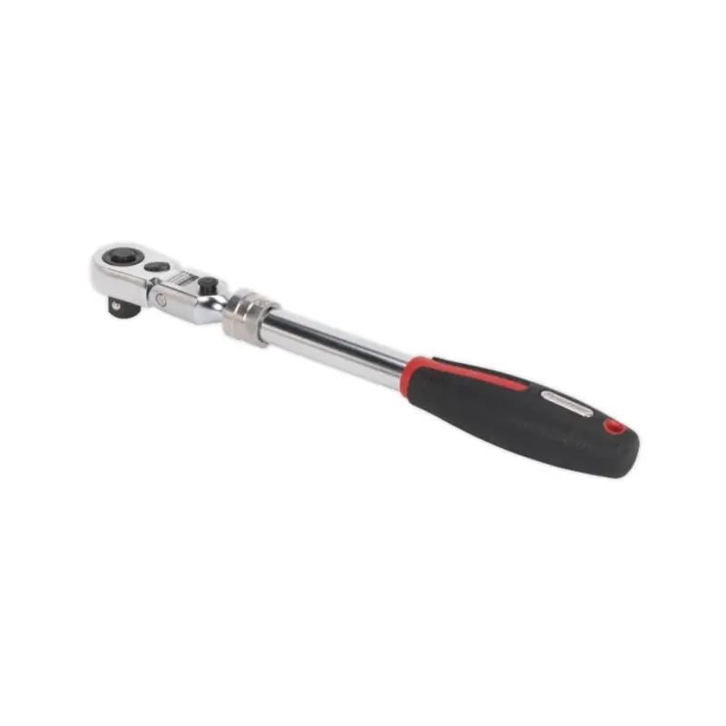 Sealey Ratchet Wrench 1/2"Sq Drive Flexi-Head Extendable Platinum Series