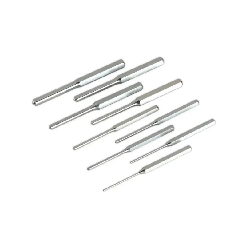 Sealey Roll Pin Punch Set 9pc 3-12mm Metric