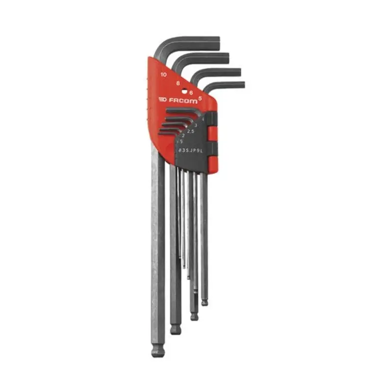 Facom 9PC Ball Ended Hex Keys Set