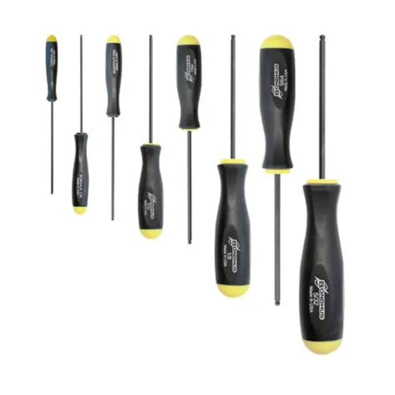 Bondhus 8PC 2-Component Ball Hex Screwdriver Set