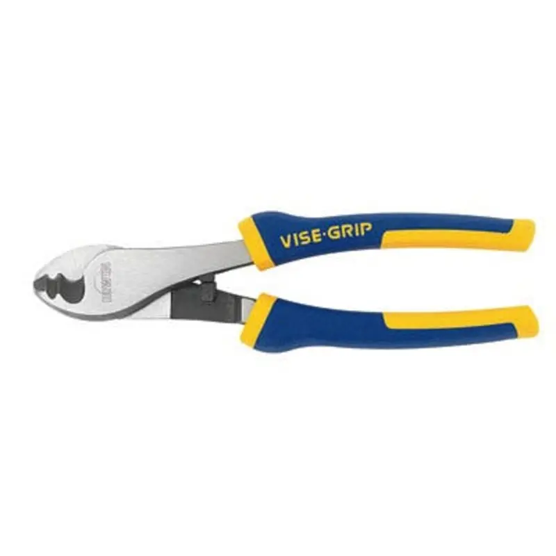 Irwin Vise-Grip 8in Blue/Yellow Cable Cutting Pliers