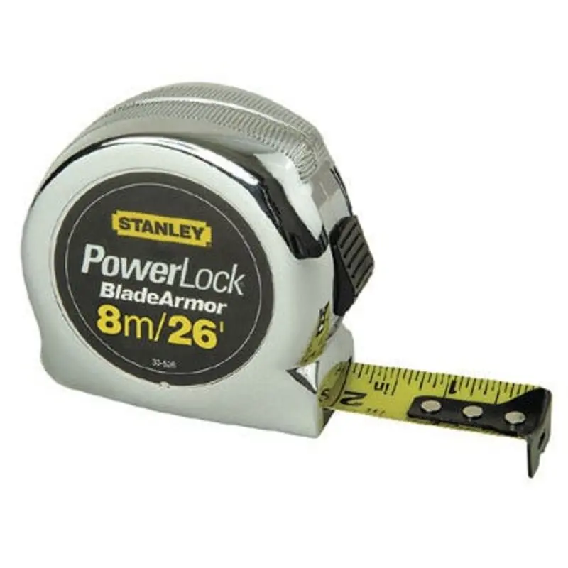 Stanley 8m/26ft Micro Powerlock Blade Armor Measuring Tape