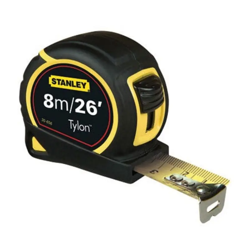 Stanley 8m/26ft Tylon Measuring Tape