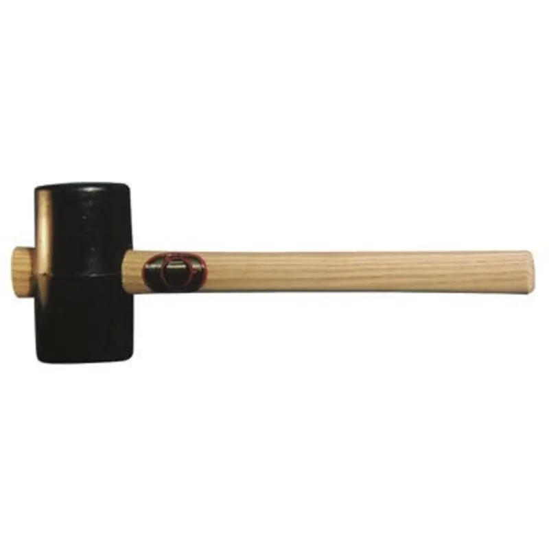 Thor Hammer 800g 74 x 380mm Black Rubber Mallet