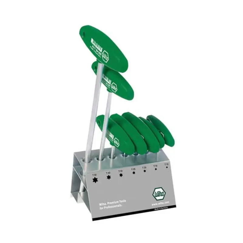 Wiha 7PC Torx End T-Handle L-Key Set
