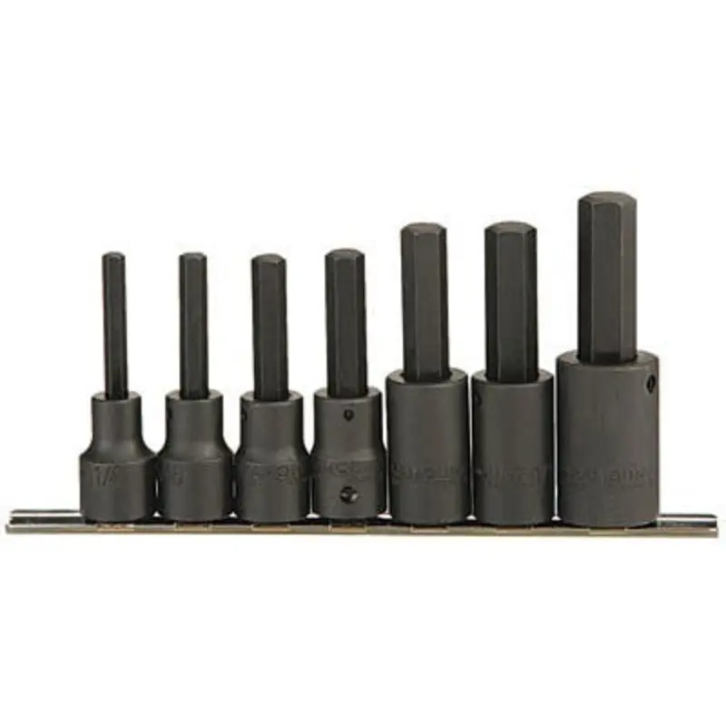 Paramount 7PC 1/2Drive 6 Point Impact Hex Bit Socket Set