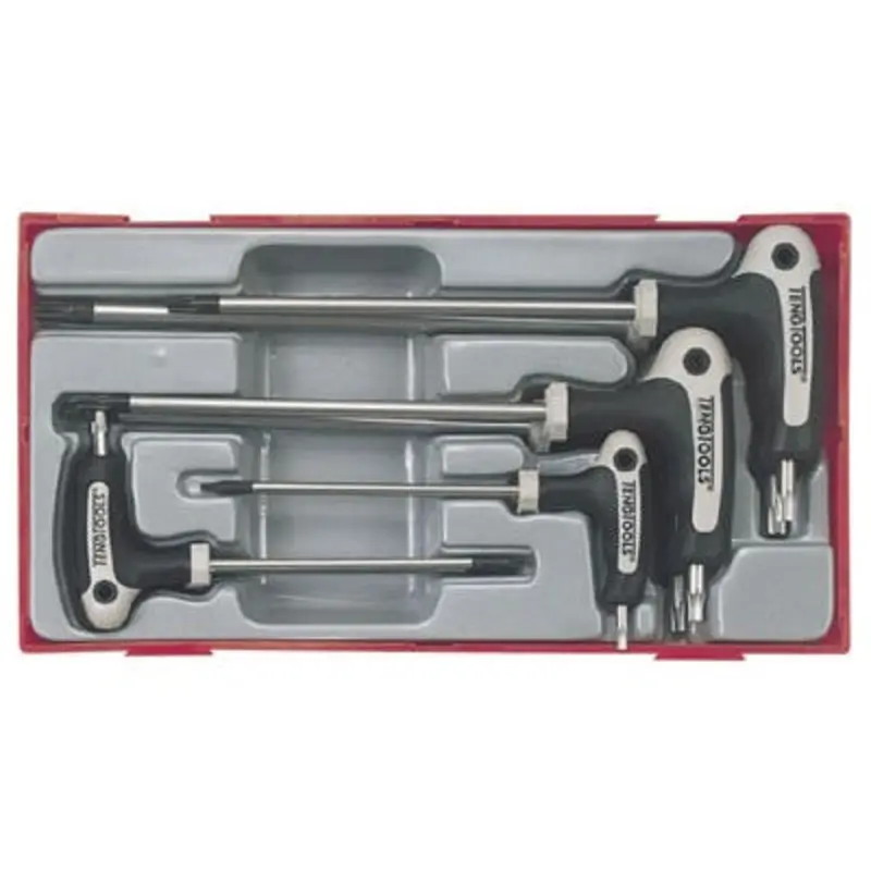 Teng Tools 7PC T-Handle Ball Point Torx End Keys Set
