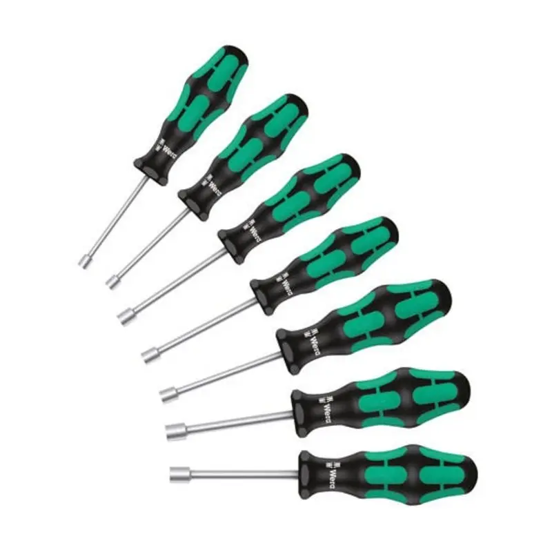 Wera 7PC Chrome Nutdriver set