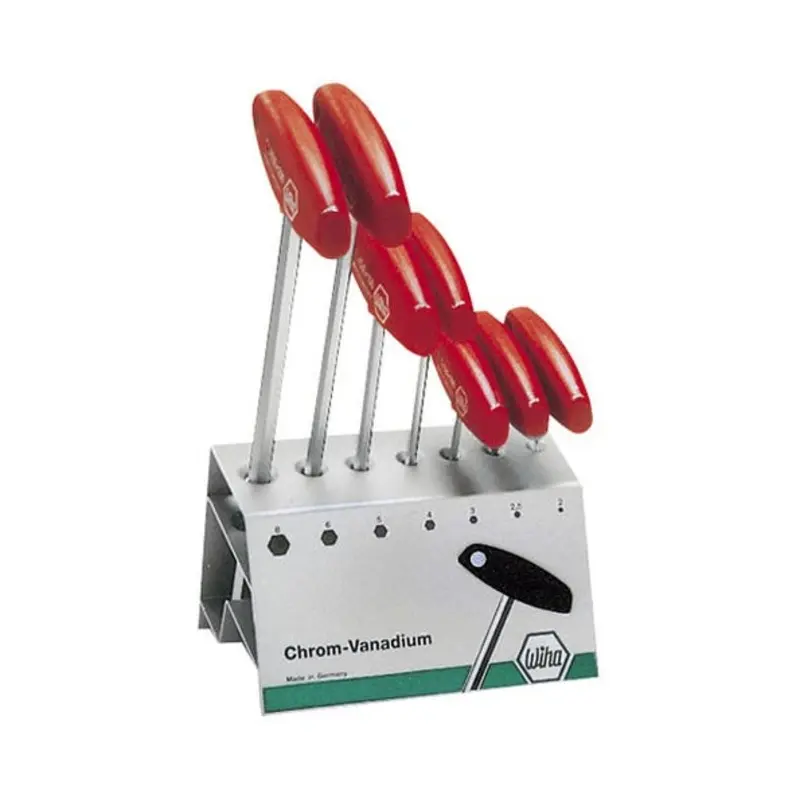 Wiha 7PC T-Handle Hex End L-Key Set