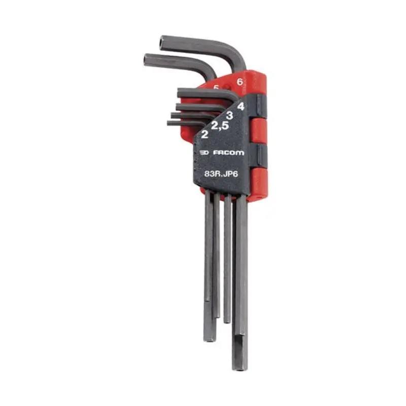Facom 6PC Safety Hex L-Key Set