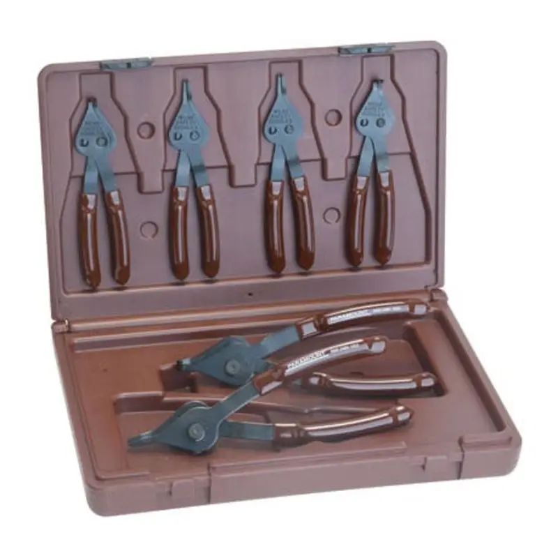 Paramount 6PC Fixed Tip Interior/Exterior Snap Ring Pliers Set