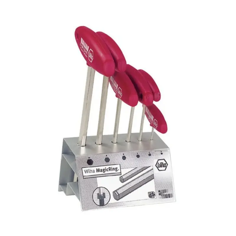 Wiha 6PC T-Handle Hex End L-Keys