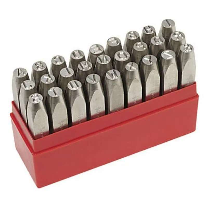Pryor 6mm 10PC (0 - 9) Number Heavy Duty Goliath Punch Set