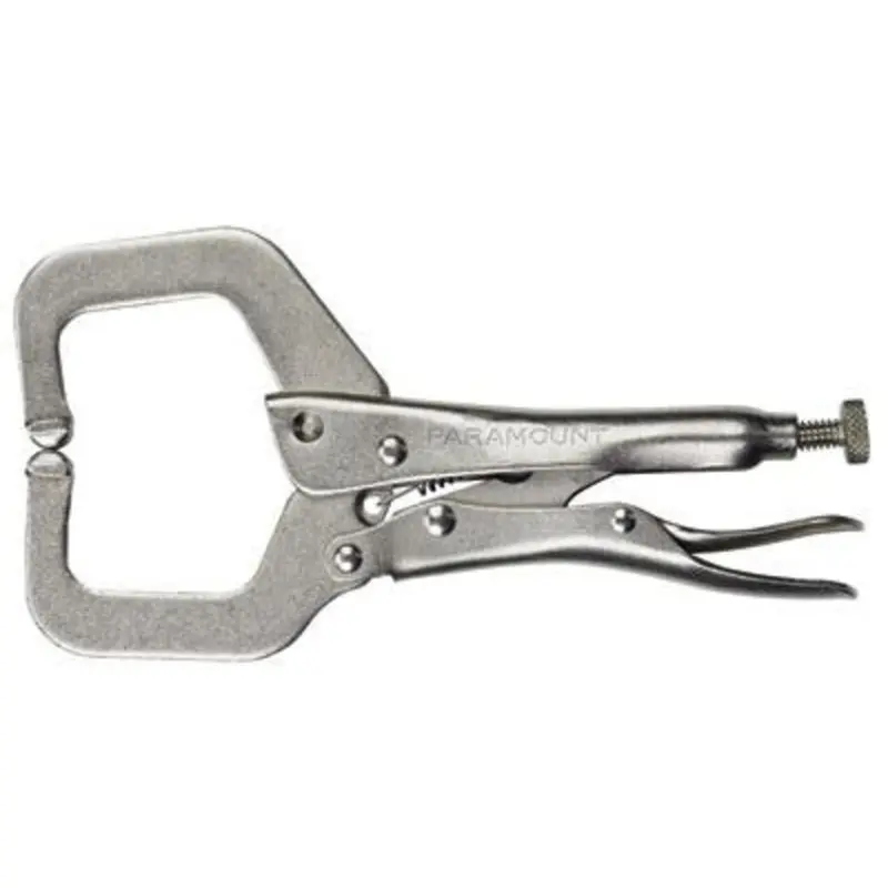 Paramount 6in C-Clamp Regular Tip Locking Pliers