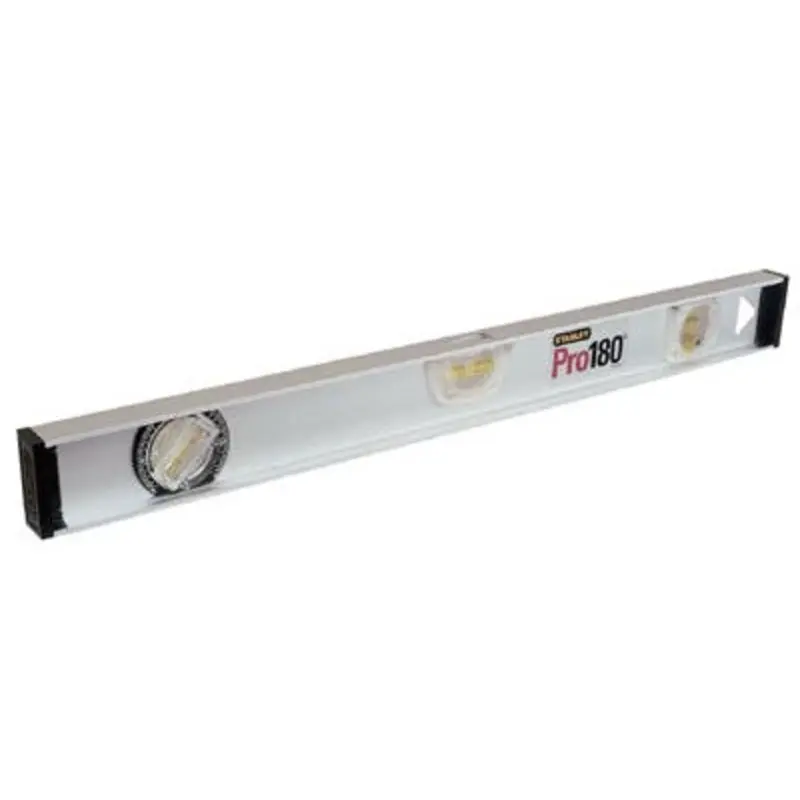 Stanley 600mm 3-Vial Aluminium Pro 180 I-Beam Level