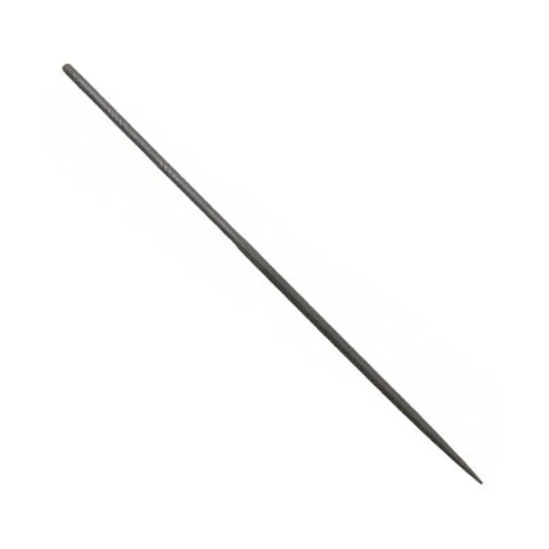 Paramount 6-1/4 x 3 Square Cut 4 Knurled Round Handle Needle File