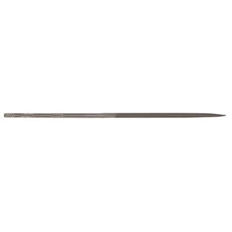 Vallorbe 6-1/4in 2 Cut Three Square Needle File