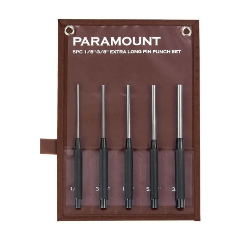 Paramount 5PC 1/8 - 3/8in with Pouch Pin Punch Set