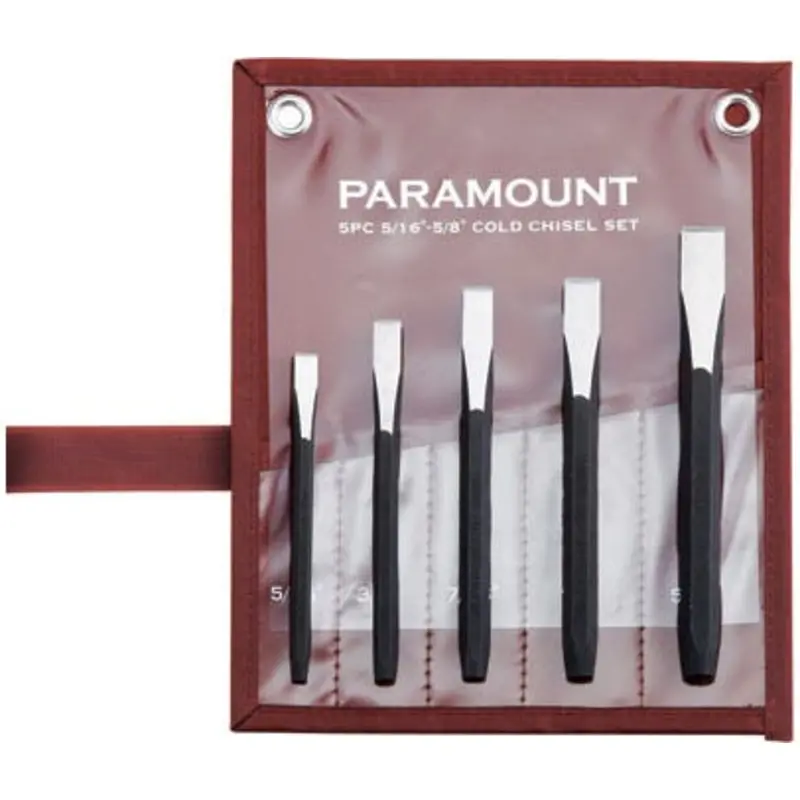 Paramount 5PC 5/16 - 5/8in Cold Chisel Set