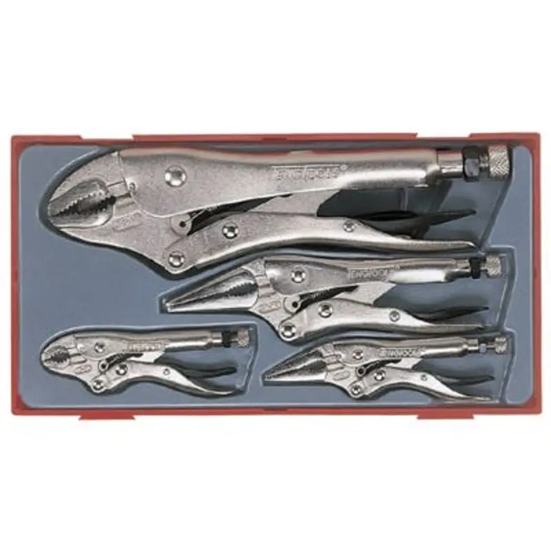 Teng Tools 5PC Power Grip Pliers Set