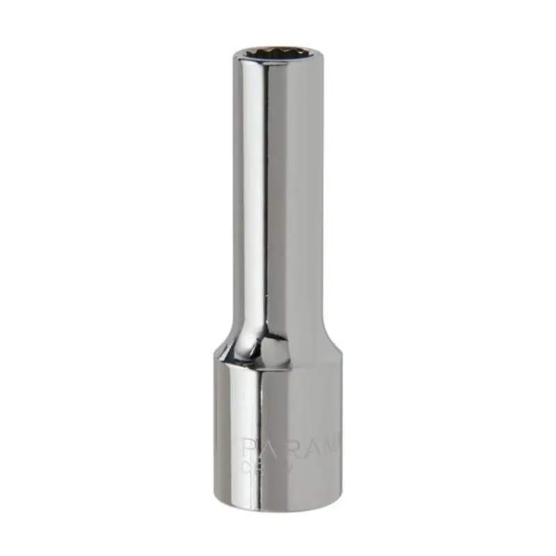 Paramount 5/8in 3/8in Drive 12 Point Chrome Deep Socket