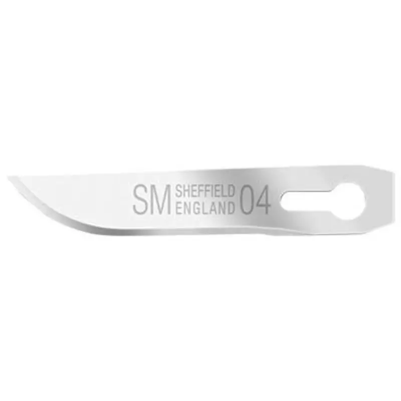 Swann Morton 50mm Carbon Steel Non-Sterile Trimming Scalpel Blade - Pack of 50