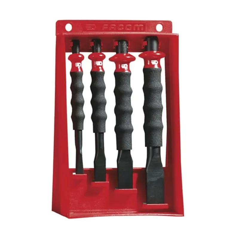 Facom 4PC Sheathed Chisel Set