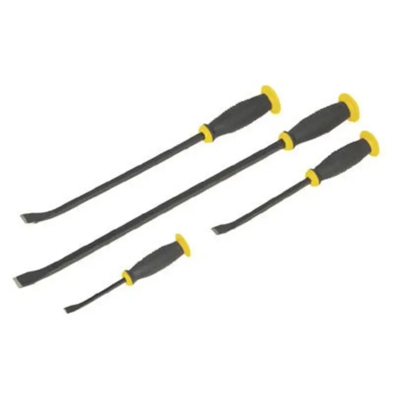 Value 4PC Prybar Set With Hammer Cap