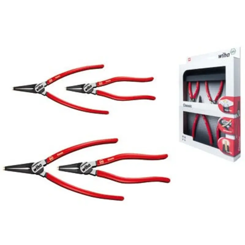 Wiha 4PC Classic Circlip Pliers Set