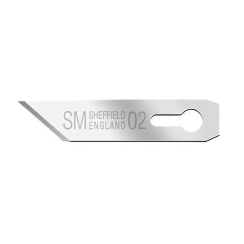Swann Morton 43mm Carbon Steel Non-Sterile Trimming Scalpel Blade - Pack of 50