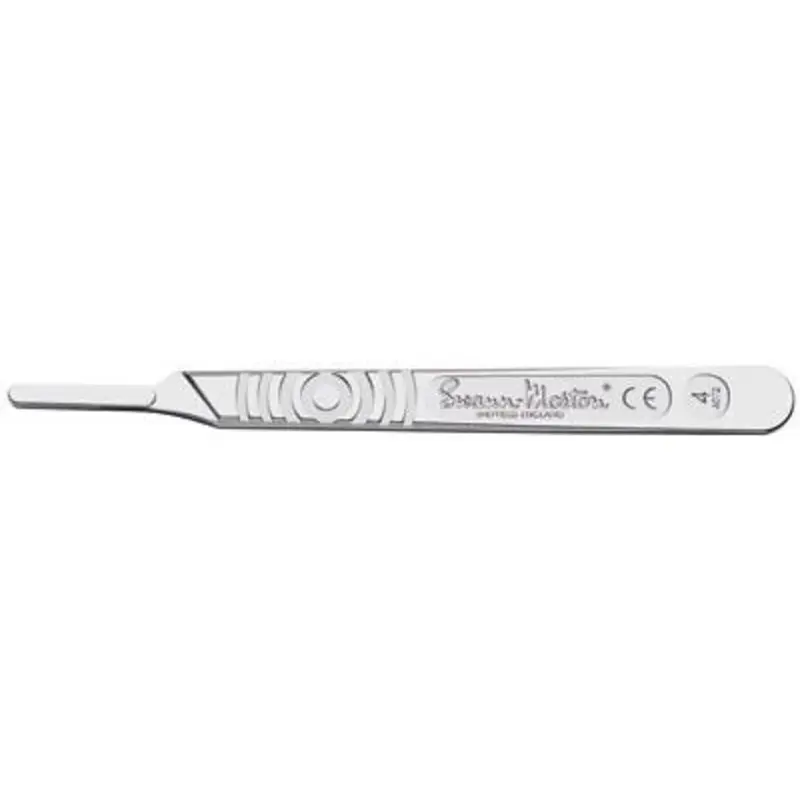 Swann Morton 4 Stainless Steel Non Sterile Surgical Scalpel Handle