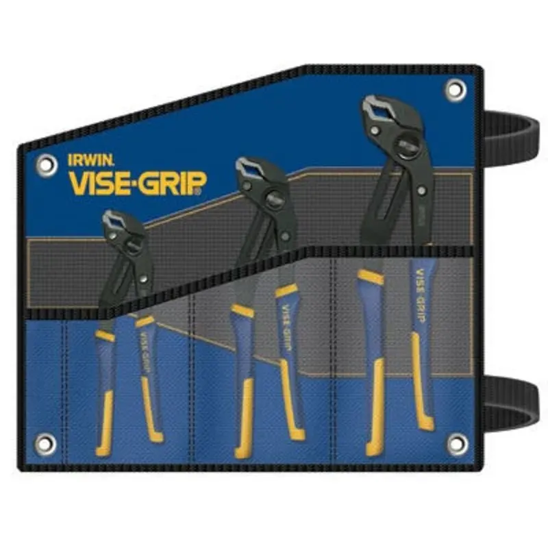 Irwin Vise-Grip 3PC GrooveLock Water Pump Pliers Set